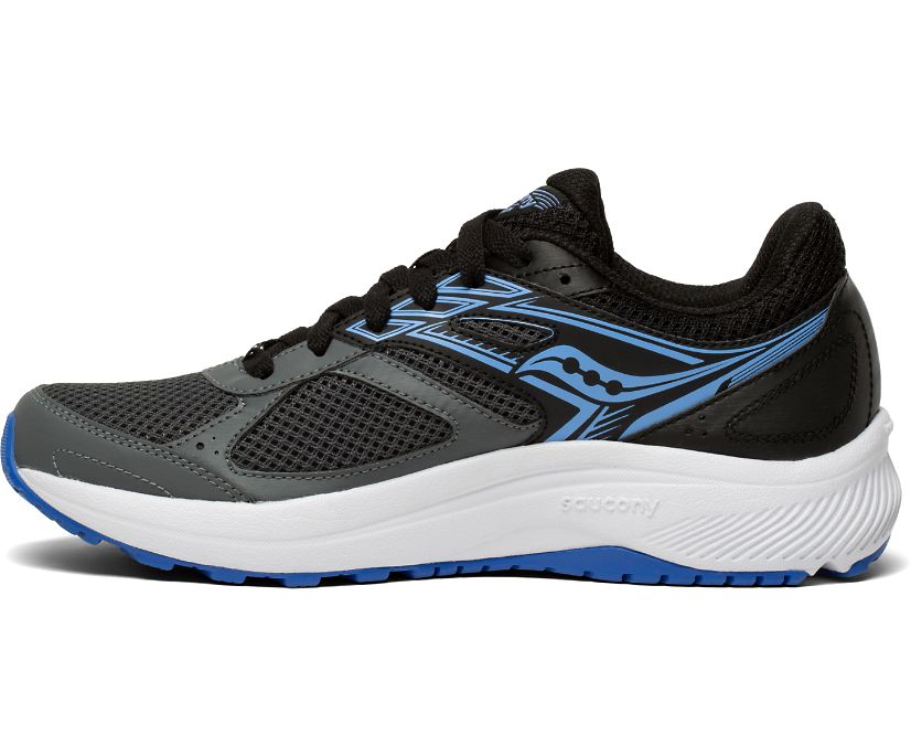 Grey / Black Women's Saucony Cohesion 14 Running Shoes | 9065-DSILY