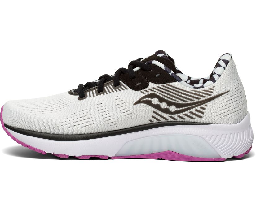 Grey / Black Women's Saucony Guide 14 Running Shoes | 9804-DERLO