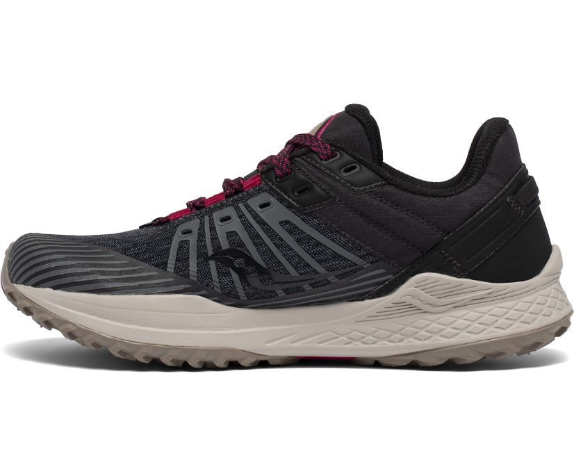 Grey / Black Women's Saucony Mad River Tr 2 Trail Running Shoes | 9038-KVMSO