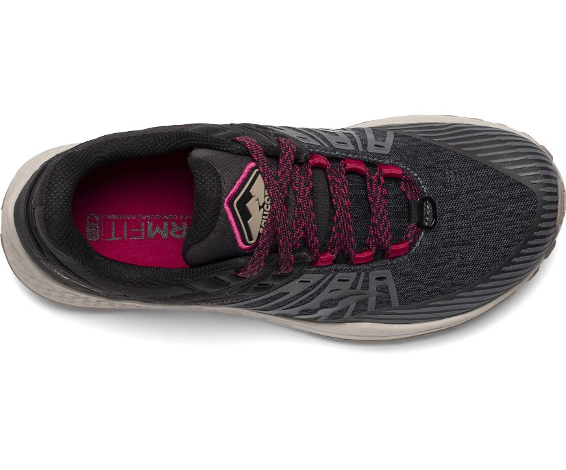 Grey / Black Women's Saucony Mad River Tr 2 Trail Running Shoes | 9038-KVMSO