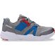 Grey / Blue / Red Kids' Saucony Vertex Lace Sneakers | 2867-VMFPD