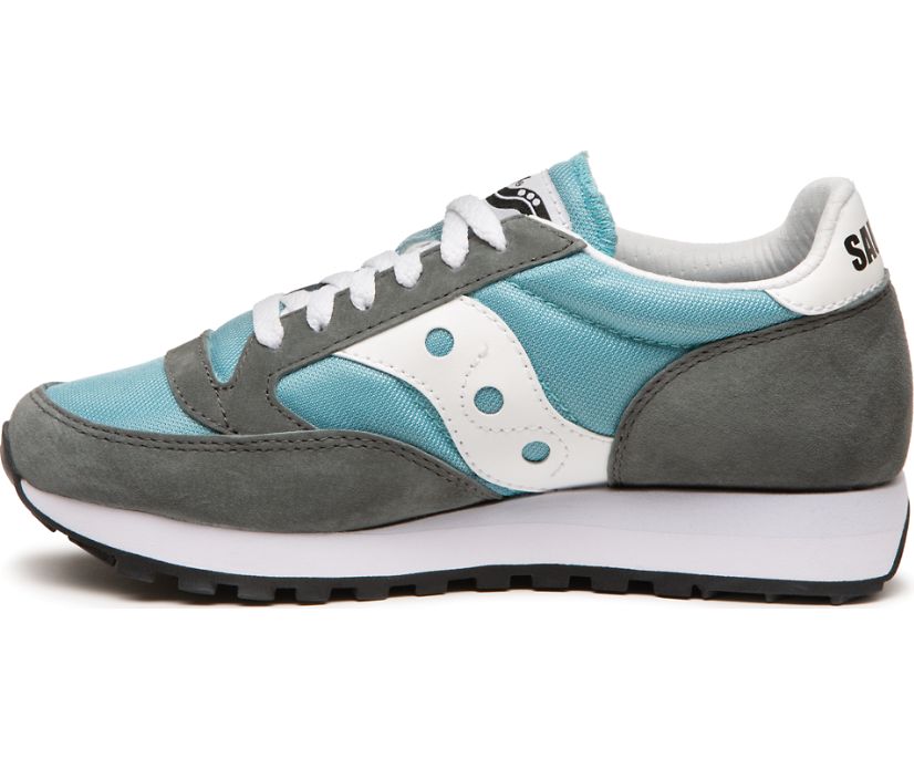 Grey / Blue / White Women's Saucony Jazz 81 Originals | 8149-QRHKD