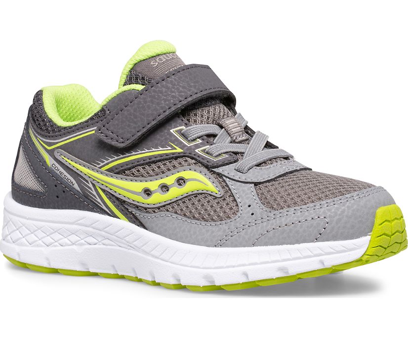 Grey Kids' Saucony Cohesion 14 A/C Sneakers | 6138-INTOB