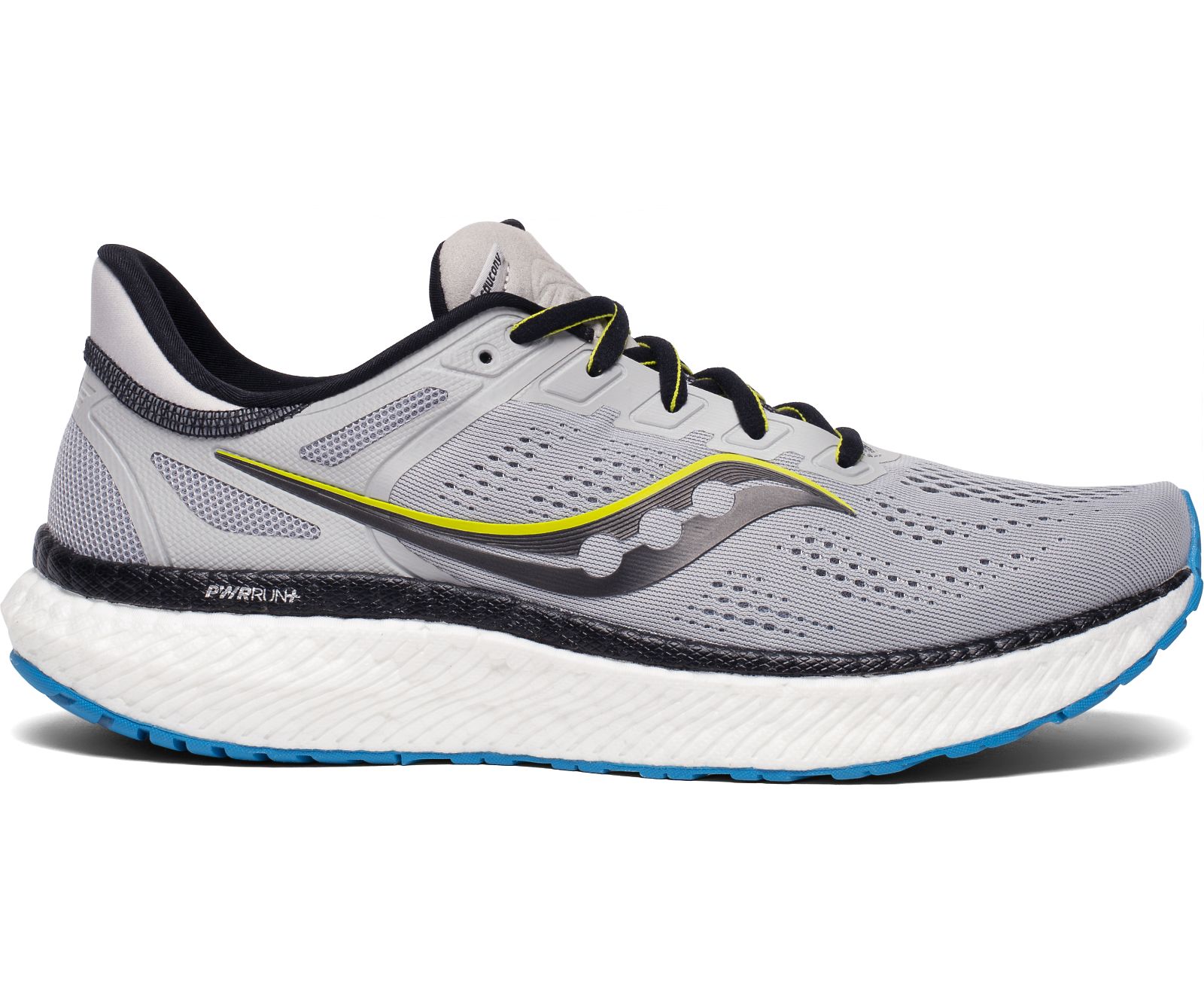 Grey Men\'s Saucony Hurricane 23 Running Shoes | 0164-KFZUX