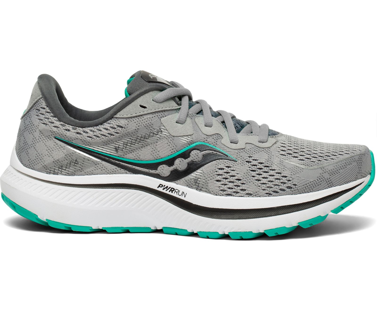 Grey / Mint Women\'s Saucony Omni 20 Running Shoes | 6741-DANUX