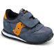 Grey / Orange Kids' Saucony Baby Jazz Hook & Loop Sneakers | 4085-ORKCU