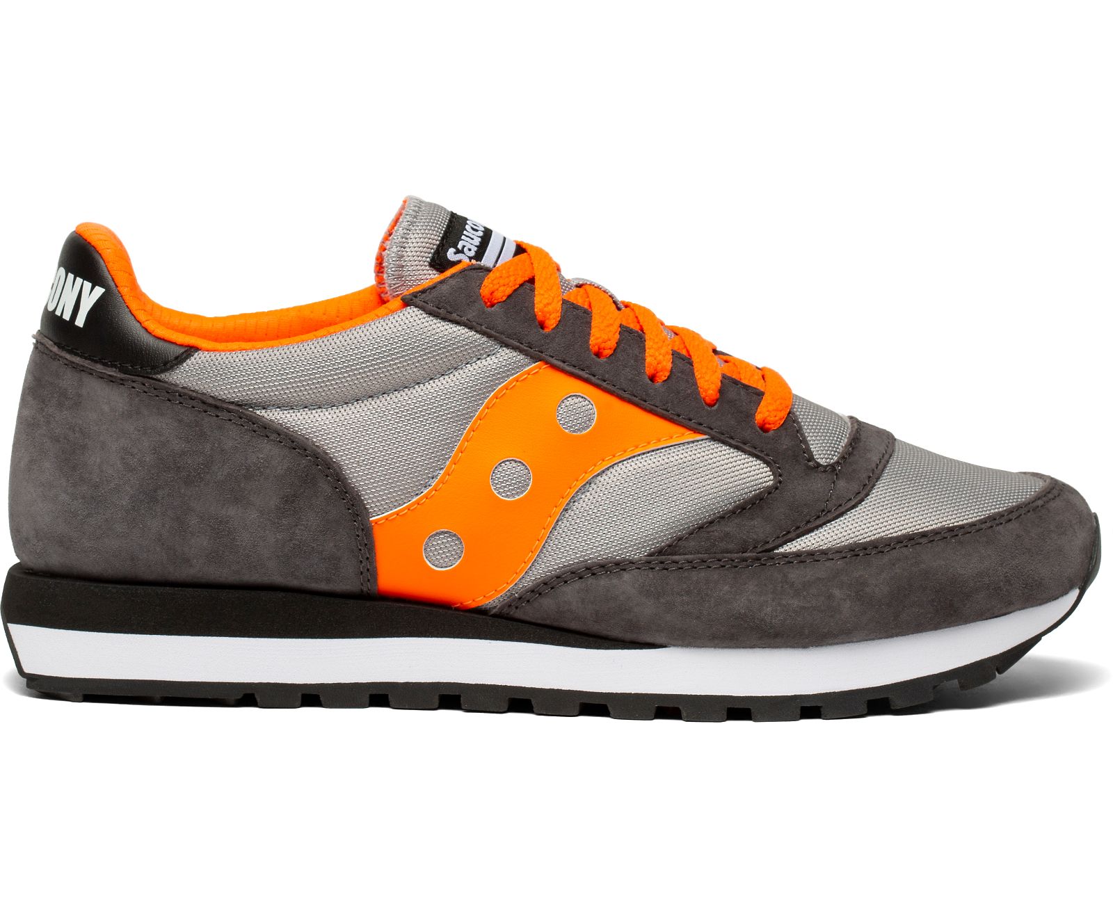 Grey / Orange / White Men\'s Saucony Jazz 81 Originals | 7518-EWTXQ