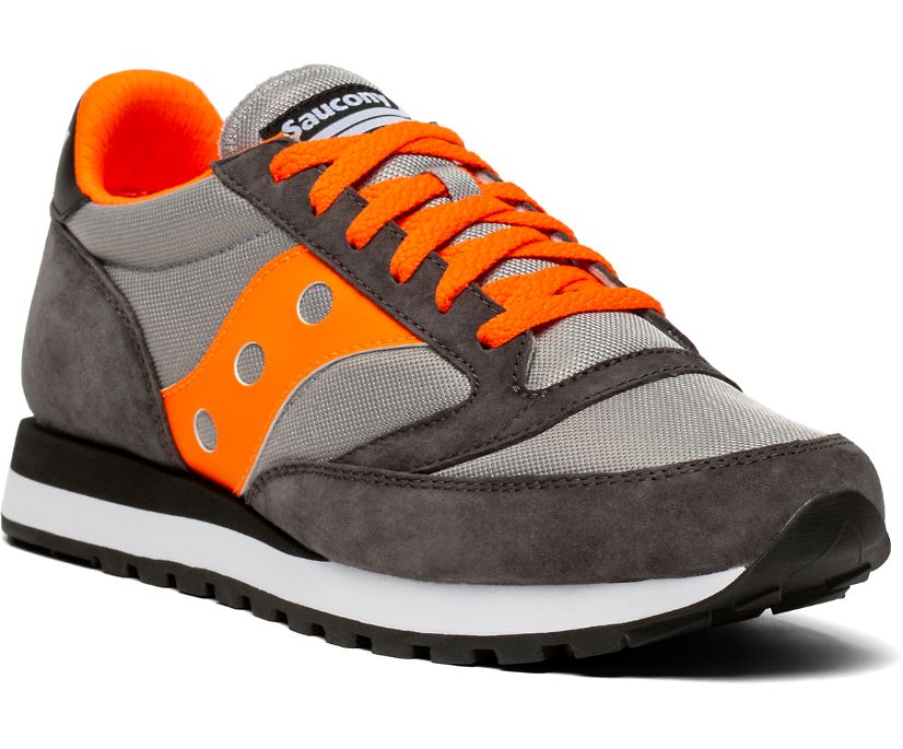 Grey / Orange / White Women's Saucony Jazz 81 Originals | 5120-YBLCI