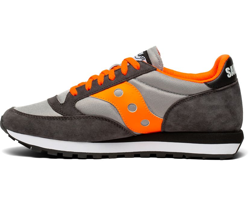 Grey / Orange / White Women's Saucony Jazz 81 Originals | 5120-YBLCI