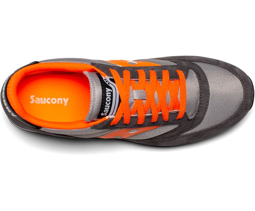 Grey / Orange / White Women's Saucony Jazz 81 Originals | 5120-YBLCI