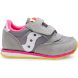 Grey / Pink Kids' Saucony Baby Jazz Hook & Loop Sneakers | 3524-GEYVN