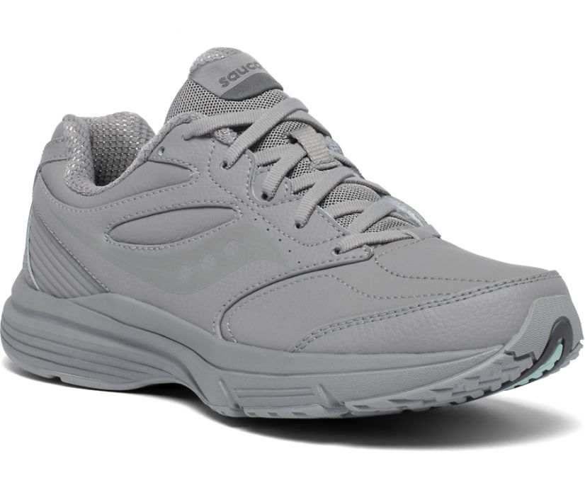 Grey Women's Saucony Integrity Walker 3 Walking Shoes | 2463-TPIGN