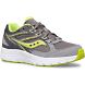 Grey / Yellow Kids' Saucony Cohesion 14 Lace Sneakers | 9075-PRNJI