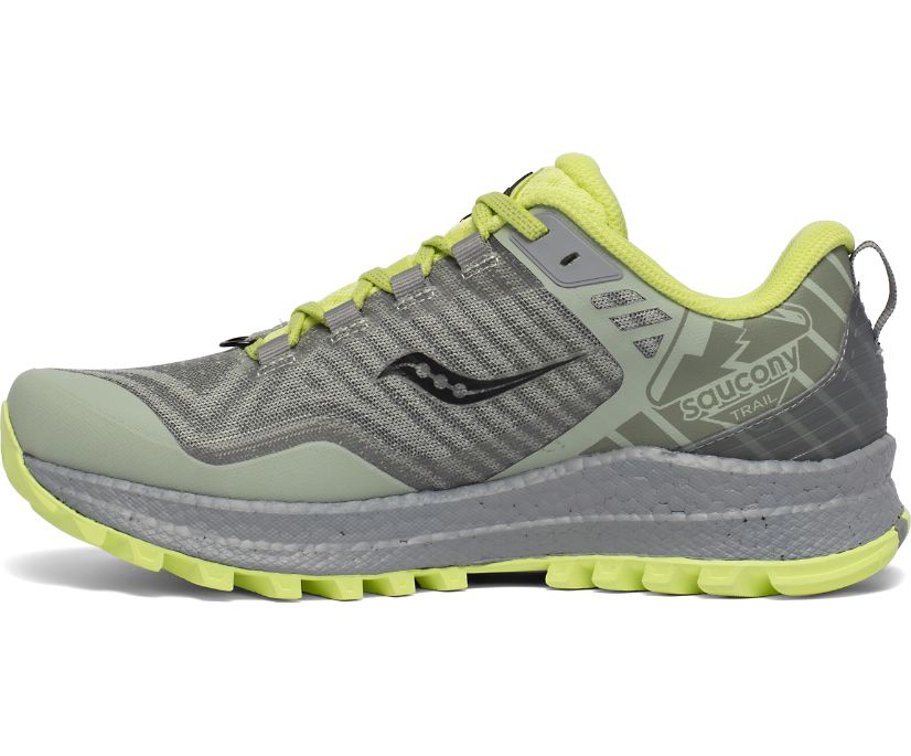 Light Green Women's Saucony Xodus 11 Trail Running Shoes | 9574-QPARZ