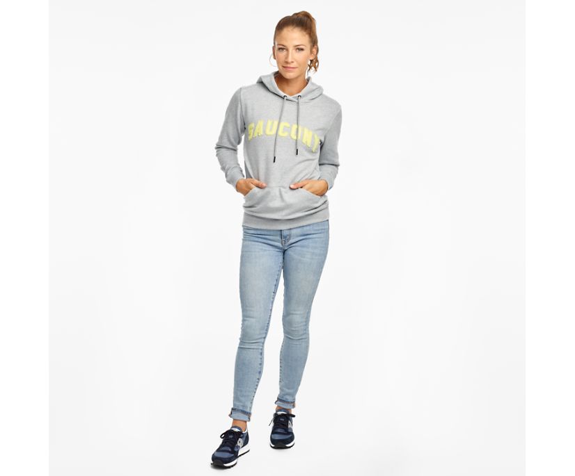 Light Grey Women's Saucony Rested Shirts | 8571-UZYEA