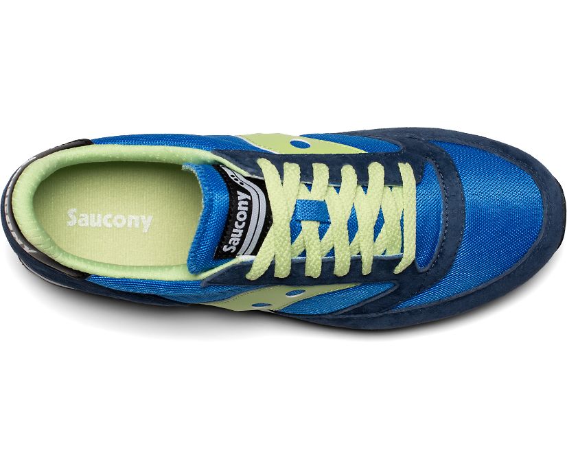 Navy / Blue / Green Women's Saucony Jazz 81 Originals | 9847-BRUXG