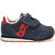 Navy / Red Kids' Saucony Baby Jazz Hook & Loop Sneakers | 4036-LHVMO