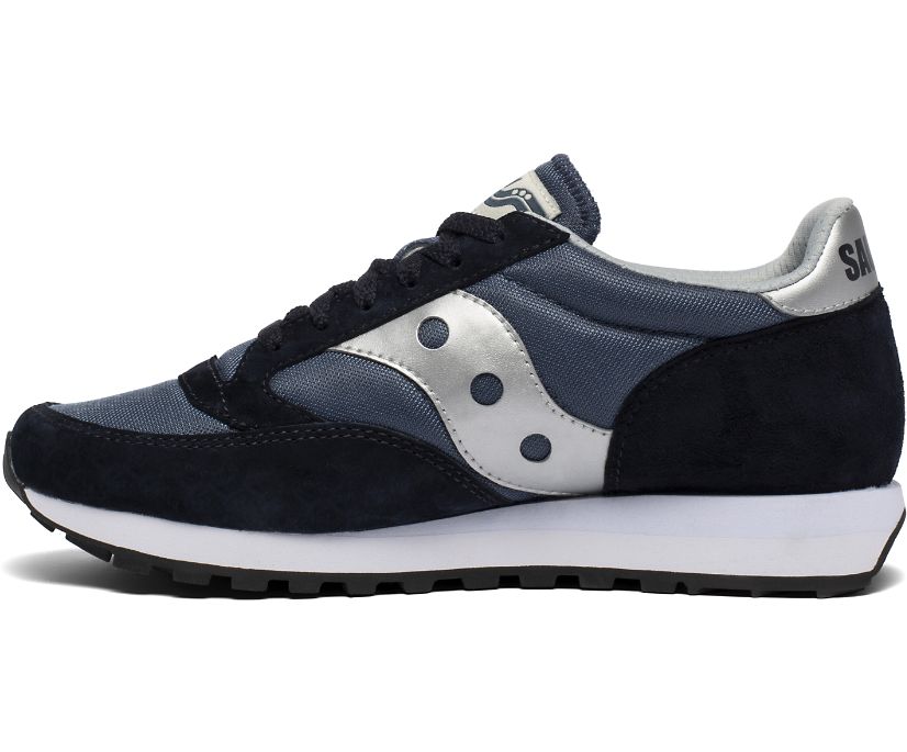 Navy / Silver Women's Saucony Jazz 81 Originals | 8620-NQKSM