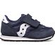 Navy / White Kids' Saucony Baby Jazz Hook & Loop Sneakers | 2467-FEKOQ