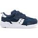 Navy / White Kids' Saucony Jazz Riff Sneakers | 0192-JVOEB