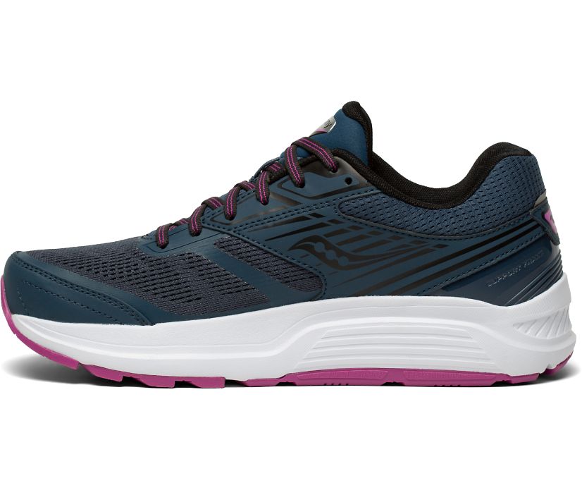 Navy Women's Saucony Echelon 8 Running Shoes | 5823-AICHK