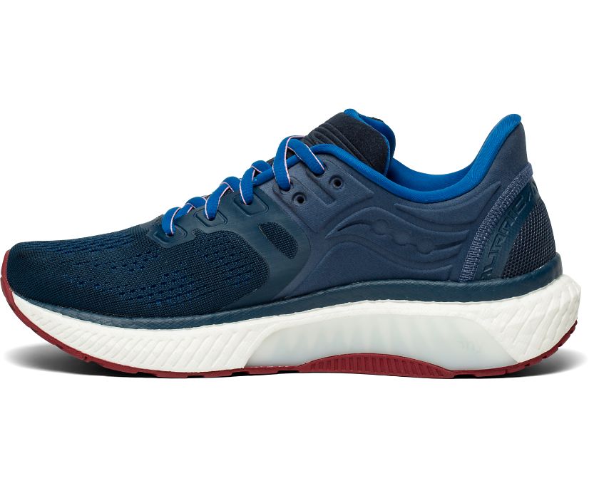 Navy Women's Saucony Hurricane 23 Running Shoes | 7290-IZVTJ