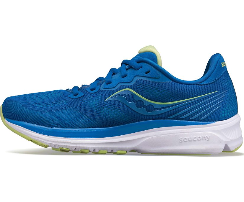 Navy Women's Saucony Ride 14 Running Shoes | 0918-IYKRA