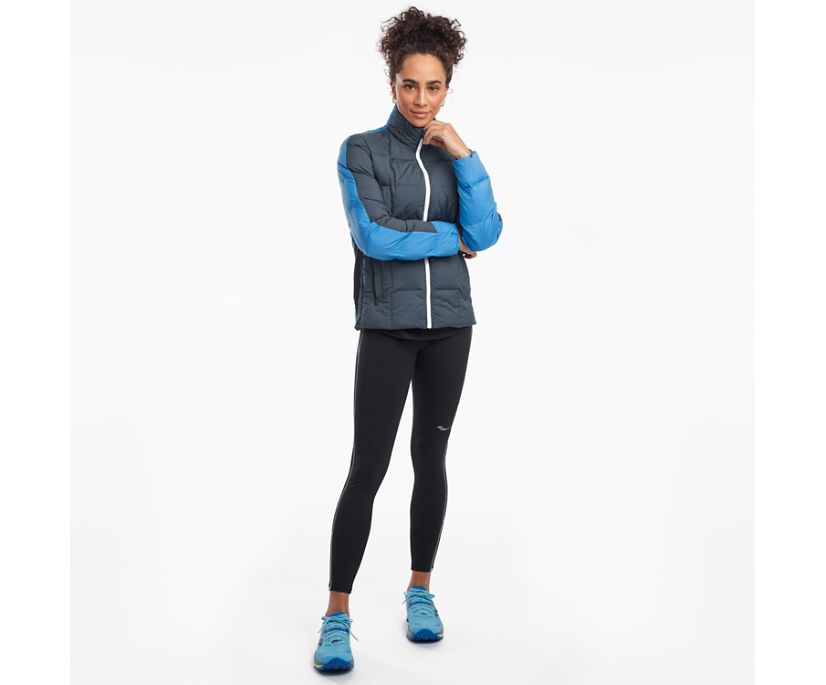 Navy Women's Saucony Snowdrift 2.0 Jackets | 9812-ZRBKU