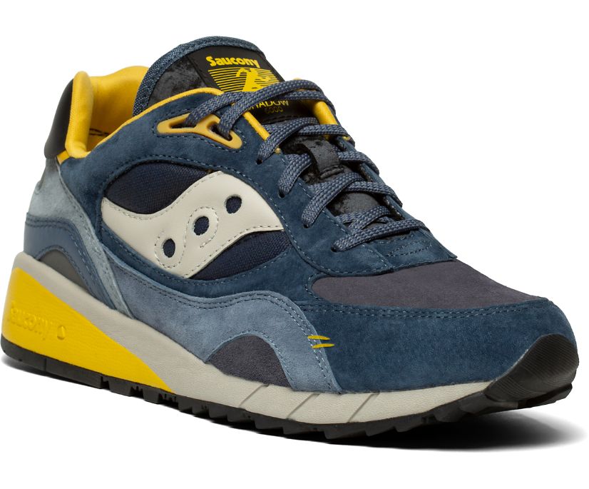 Navy / Yellow Women's Saucony Shadow 6000 Destination Unknown Originals | 8267-FAKCQ