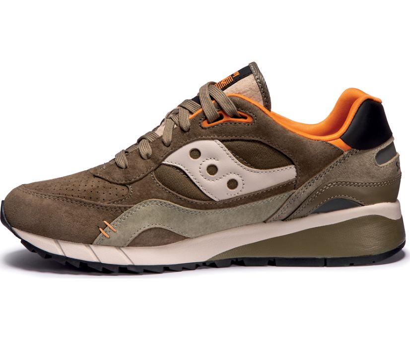 Olive / Orange Women's Saucony Shadow 6000 Destination Unknown Originals | 4572-ODLJV