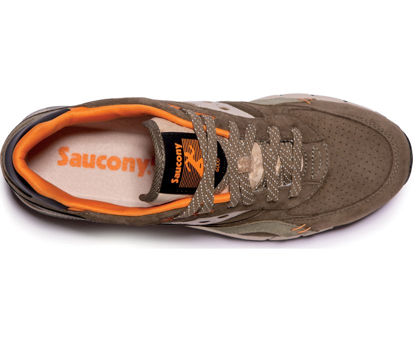 Olive / Orange Women's Saucony Shadow 6000 Destination Unknown Originals | 4572-ODLJV