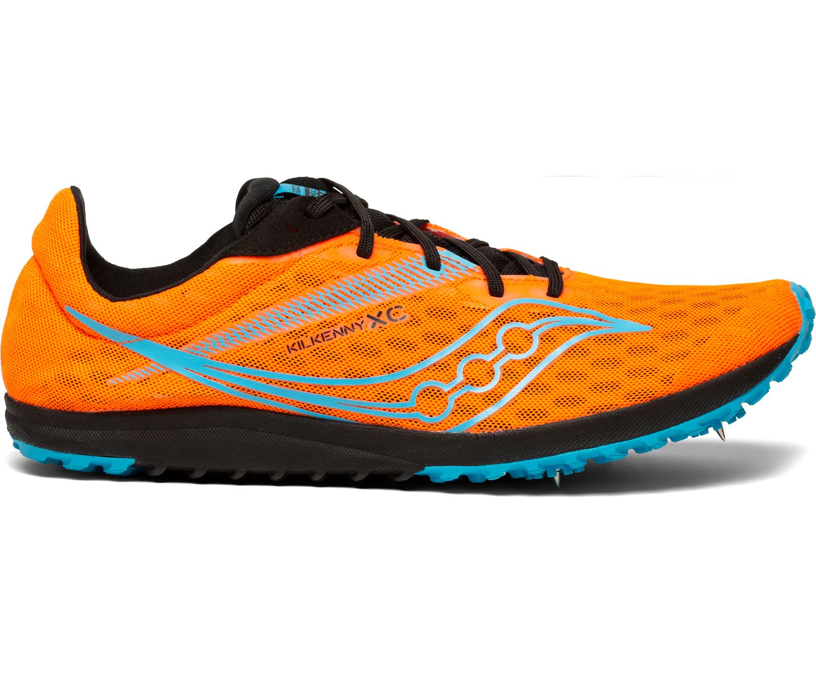 Orange / Blue / Black Men\'s Saucony Kilkenny Xc9 Spike Running Shoes | 0872-WMJSD