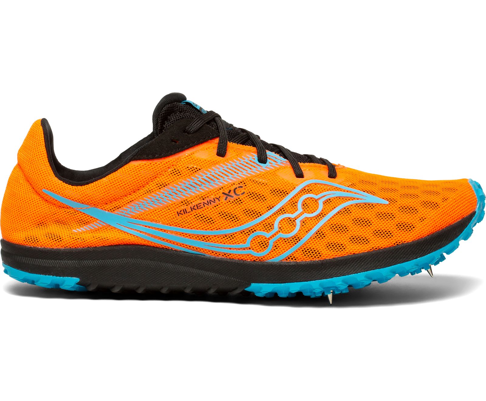 Orange / Blue Women\'s Saucony Kilkenny Xc9 Spike Running Shoes | 4736-RSEVF