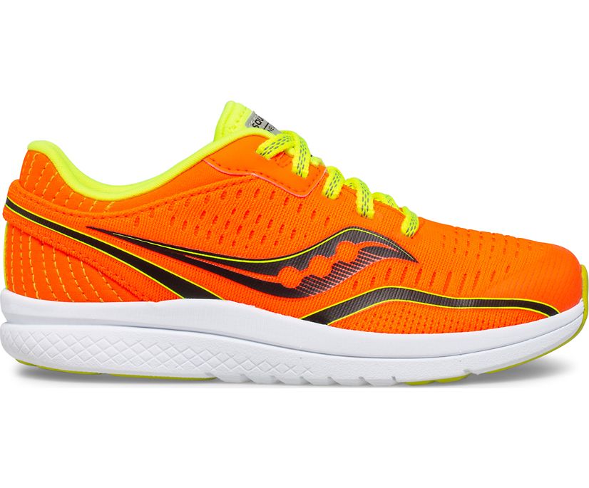 Orange Kids\' Saucony Kinvara 11 Sneakers | 5648-TXKBV