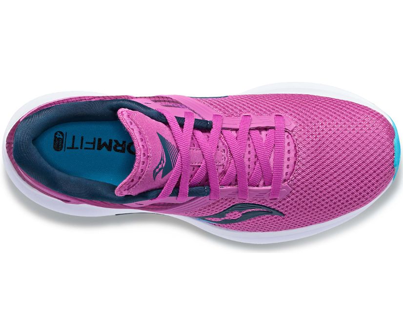 Pink Women's Saucony Axon Running Shoes | 6397-MHGDQ