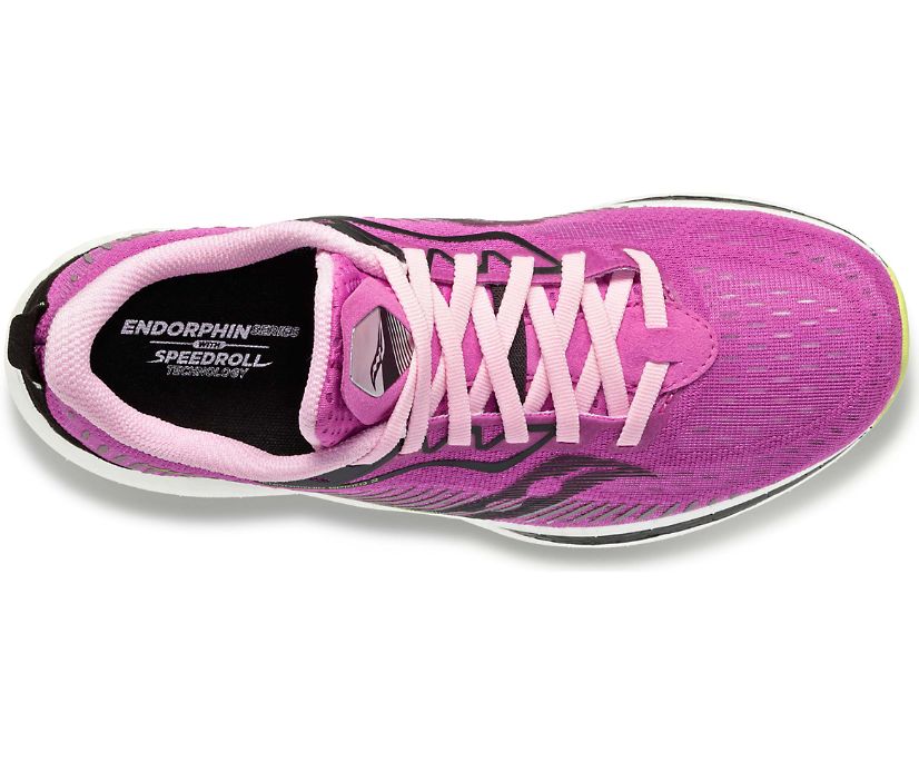 Pink Women's Saucony Endorphin Speed 2 Running Shoes | 6819-DRTZO