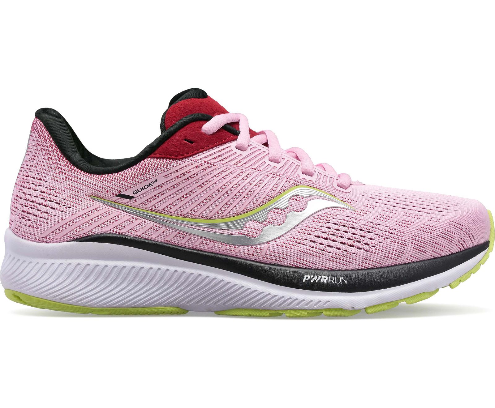 Pink Women\'s Saucony Guide 14 Running Shoes | 9326-YLKBD