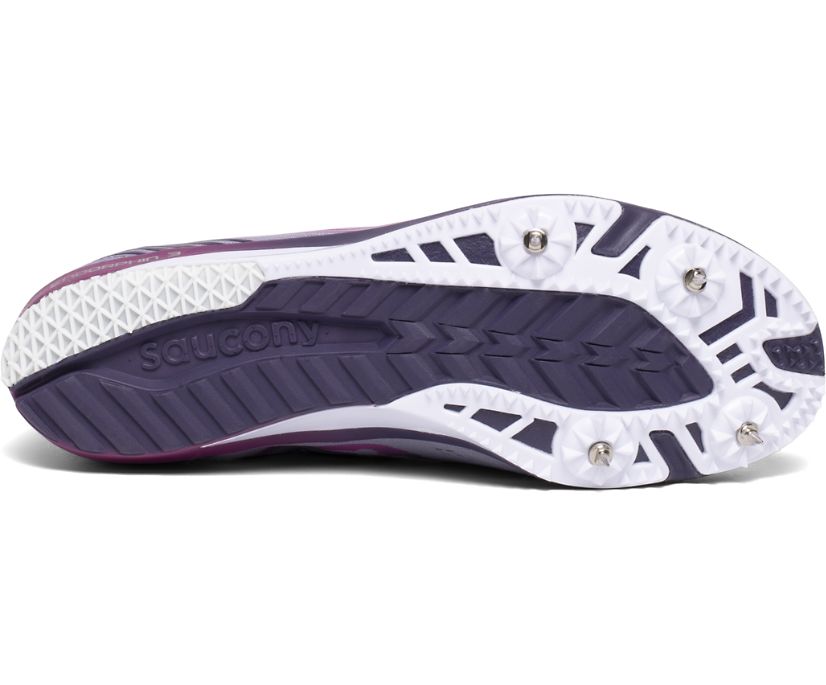 Purple Women's Saucony Endorphin 3 Running Shoes | 9436-JIDAE