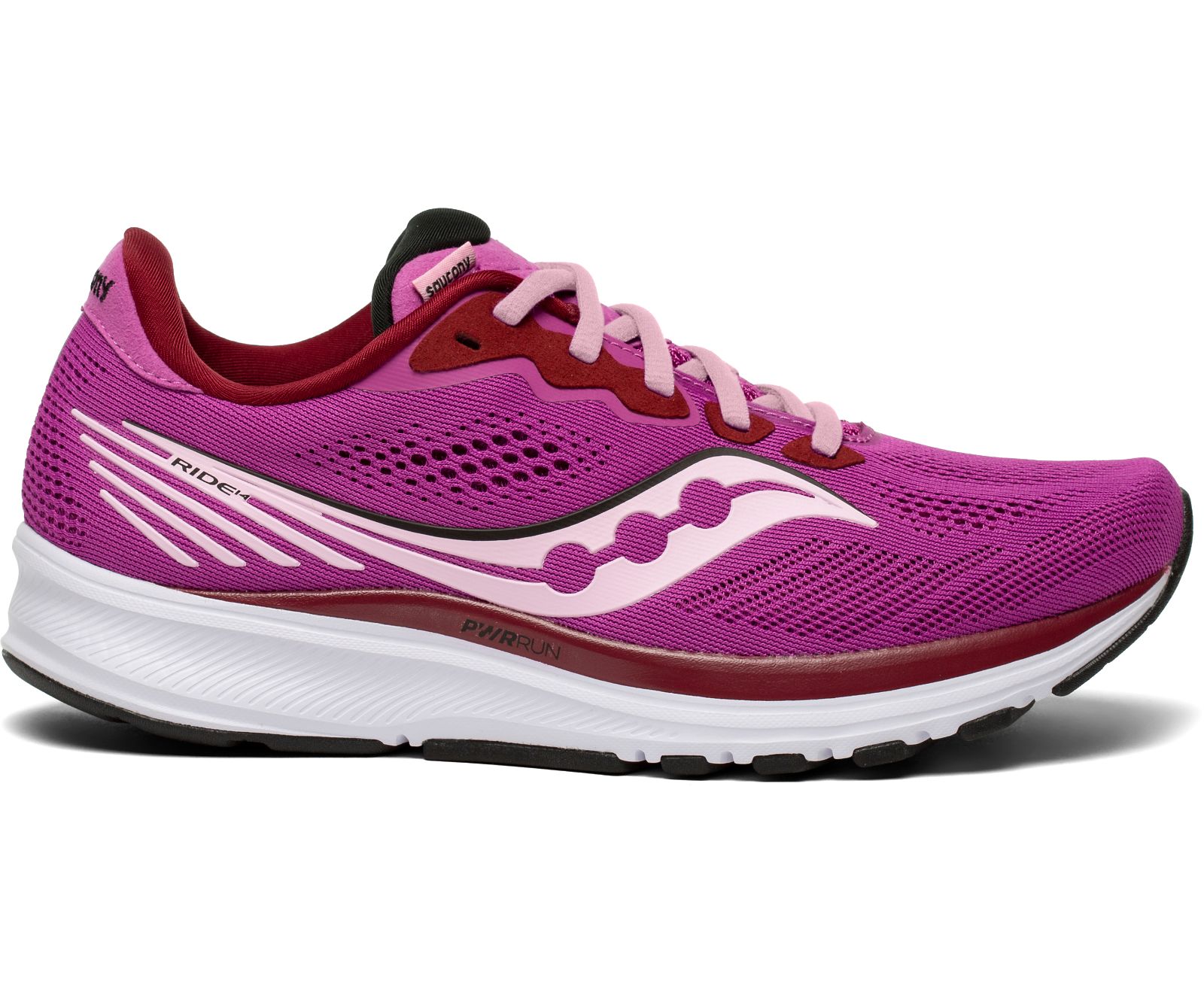 Purple Women\'s Saucony Ride 14 Running Shoes | 7319-JDSAR