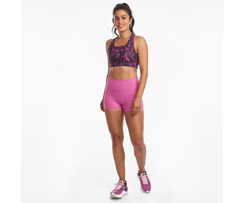 Purple Women's Saucony Skyrocket Bras | 2659-WYEQC