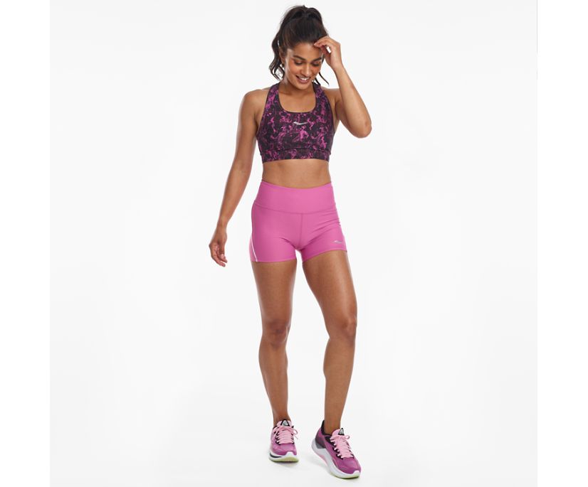 Purple Women's Saucony Skyrocket Bras | 2659-WYEQC