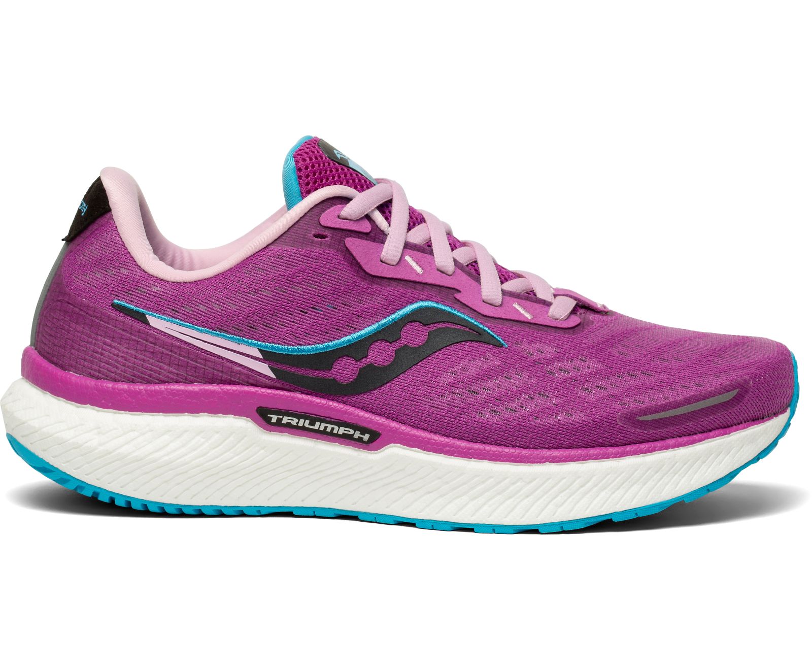 Purple Women\'s Saucony Triumph 19 Running Shoes | 1490-MLGVN