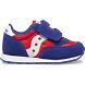 Red / White / Blue Kids' Saucony Baby Jazz Hook & Loop Sneakers | 4235-CNMDH