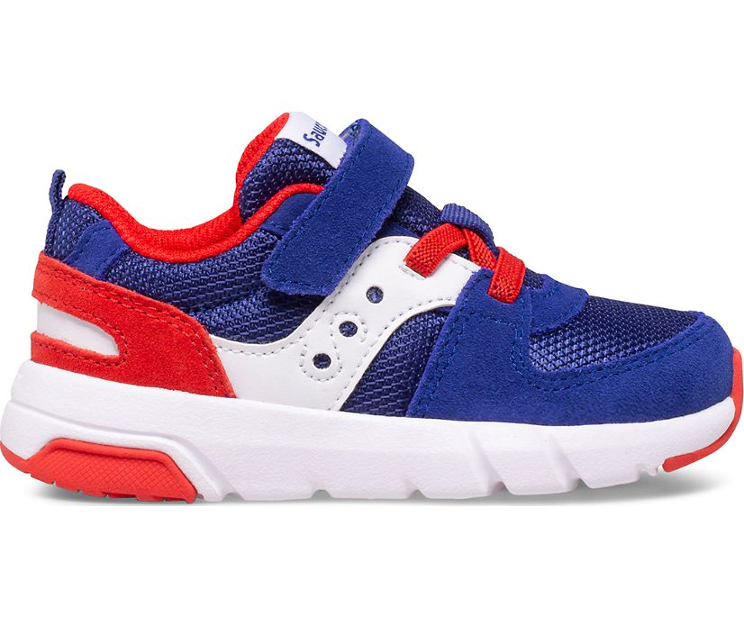 Red / White / Blue Kids' Saucony Jazz Lite 2.0 Sneakers | 2163-IWUPV