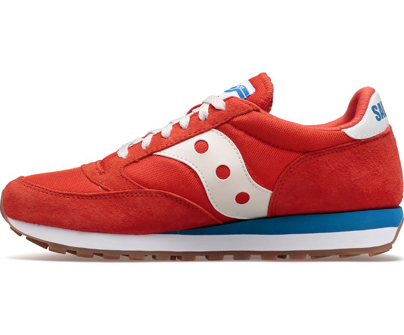 Red / White / Blue Women's Saucony Jazz 81 Originals | 3941-QTWKF