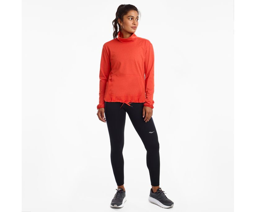 Red Women's Saucony Sunday Pocket Jackets | 6429-EMYJH