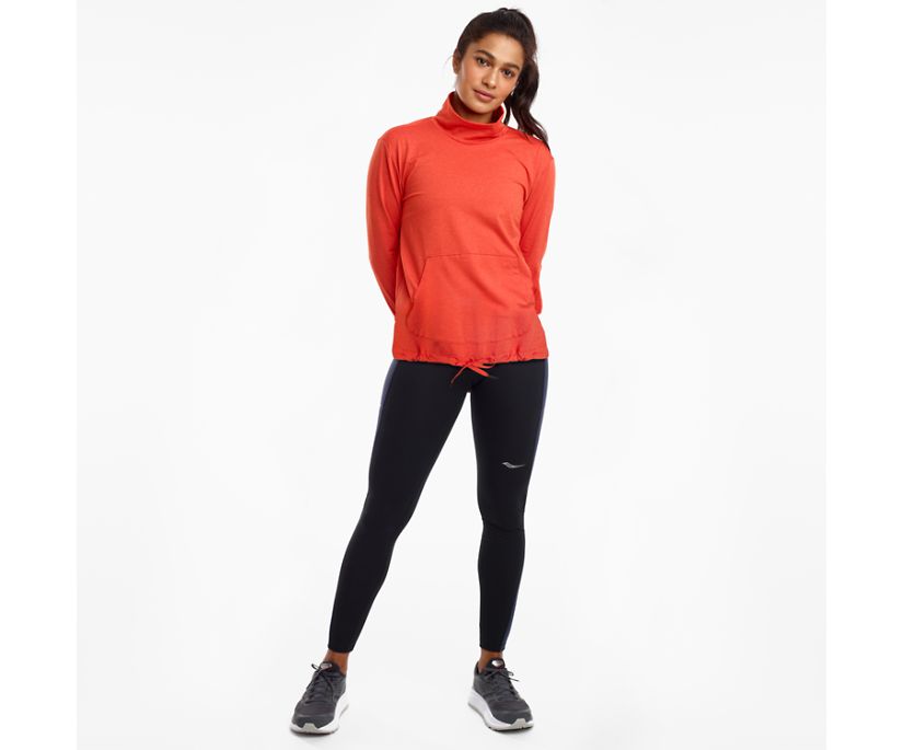 Red Women's Saucony Sunday Pocket Jackets | 6429-EMYJH