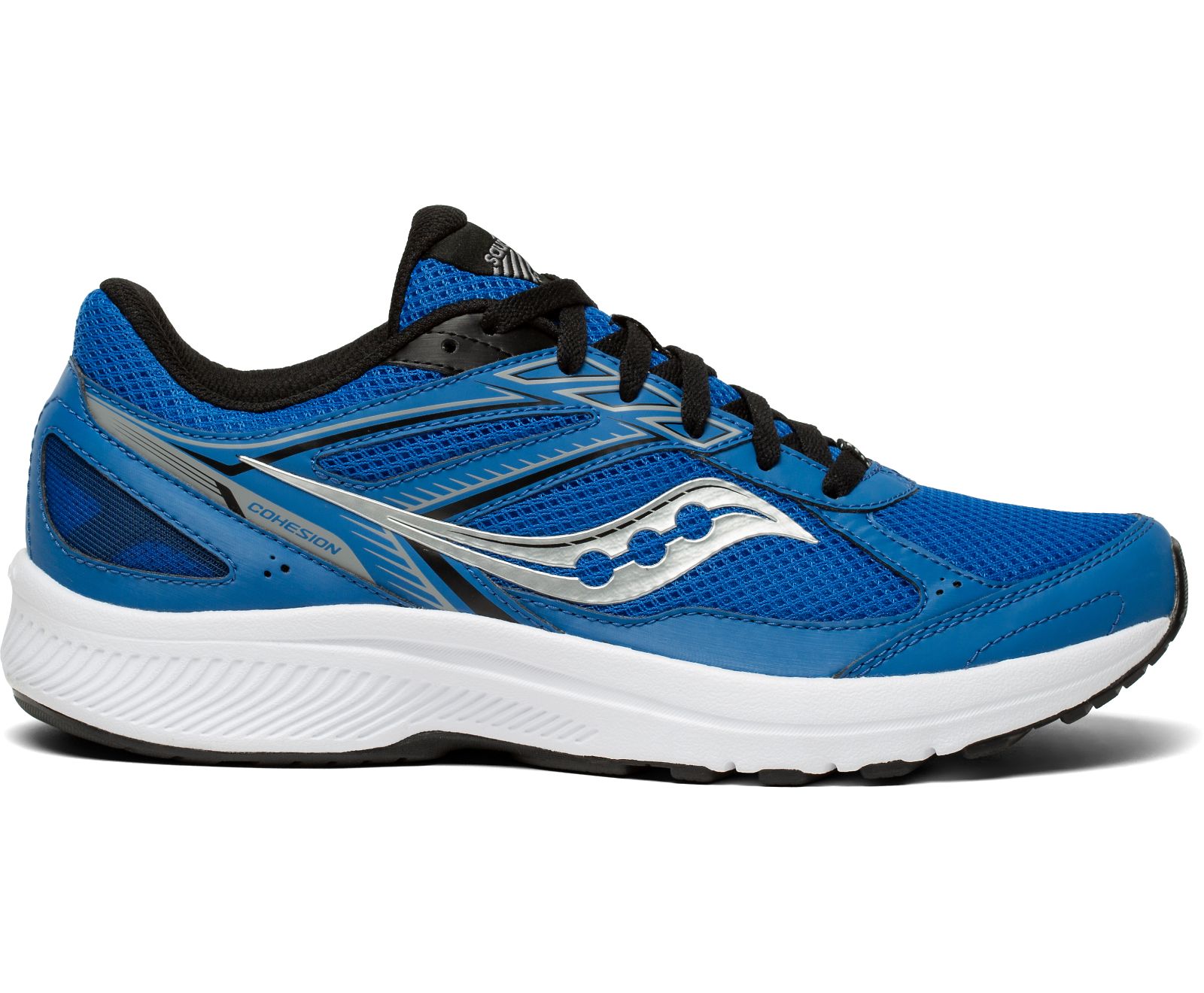 Royal / Black Men\'s Saucony Cohesion 14 Running Shoes | 4395-TVDJE