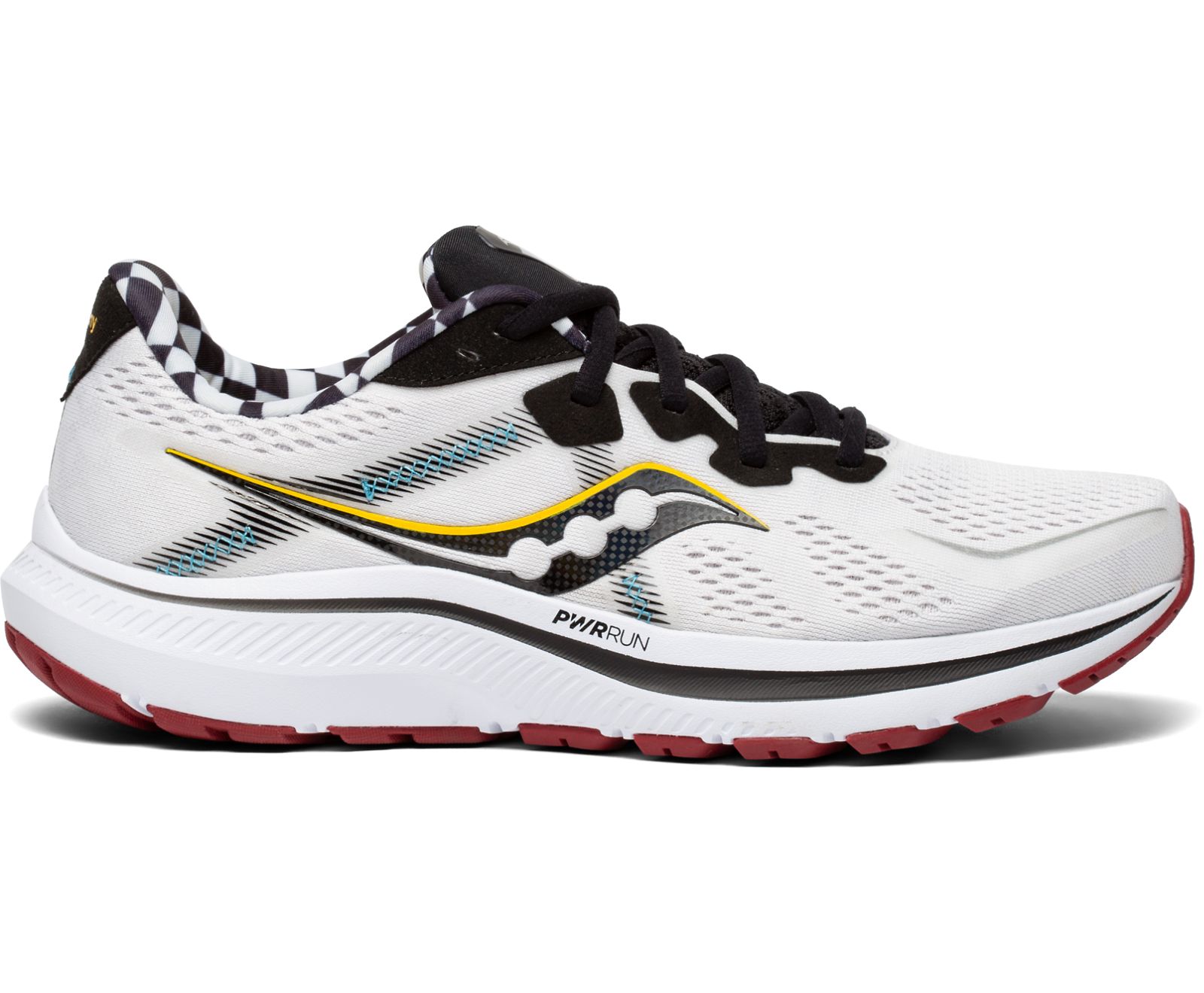 Silver / Black Men\'s Saucony Omni 20 Running Shoes | 0269-UOBMS