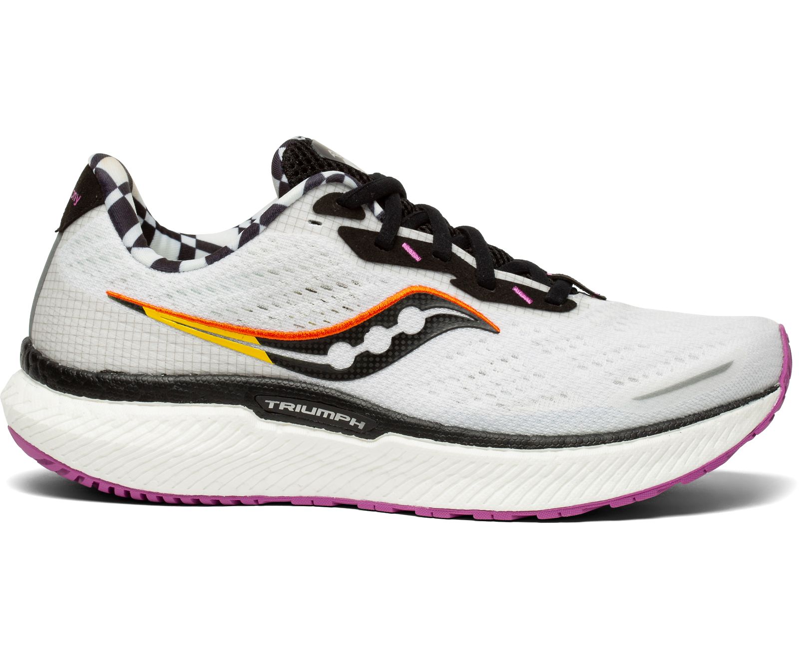 Silver / Black Women\'s Saucony Triumph 19 Running Shoes | 9718-JPRZE